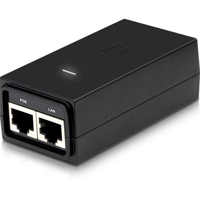 Ubiquiti POE-24-12W 24V 12W Fast Ethernet PoE Injector Ubiquiti POE-24-12W 24V 12W Fast Ethernet PoE Injector